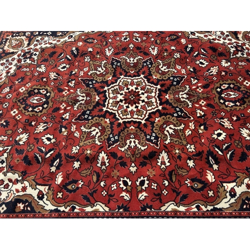 225 - Large Classic Red Carpet (340 x 245cm - Some Defects on Edge Fringes)