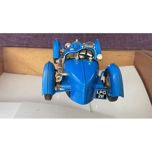 103 - Burago Bugatti Type 59 1934 Model Car Made in Italy