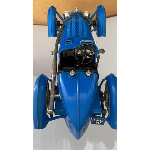 103 - Burago Bugatti Type 59 1934 Model Car Made in Italy