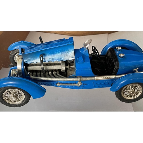 103 - Burago Bugatti Type 59 1934 Model Car Made in Italy