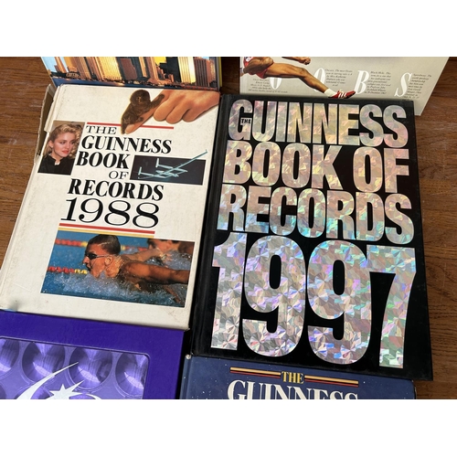 197 - x6 Guinness Books of Records 1986-2001