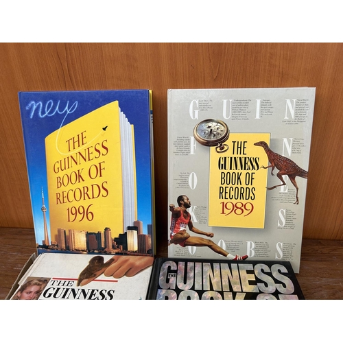 197 - x6 Guinness Books of Records 1986-2001