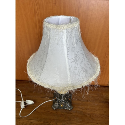 149 - Large Vintage Ceramic Table Lamp (63cm H.) - Taken Back on 22/4/2024