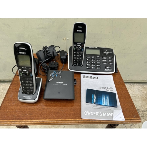 497 - Uniden Cordless Landline Telephone Set