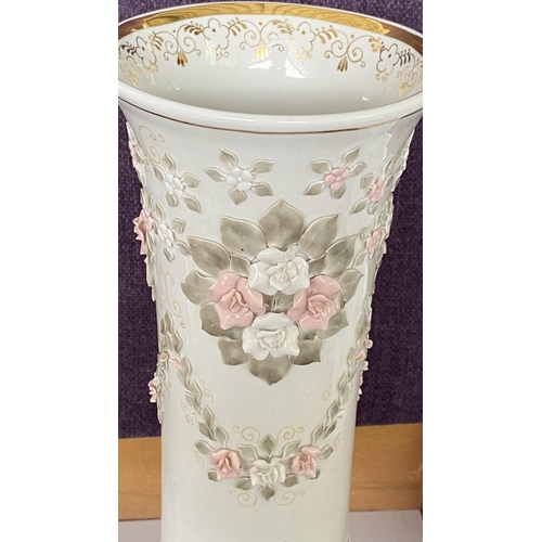 8 - Large Russian Kislovodsk Porcelain Vase (37cm H.)