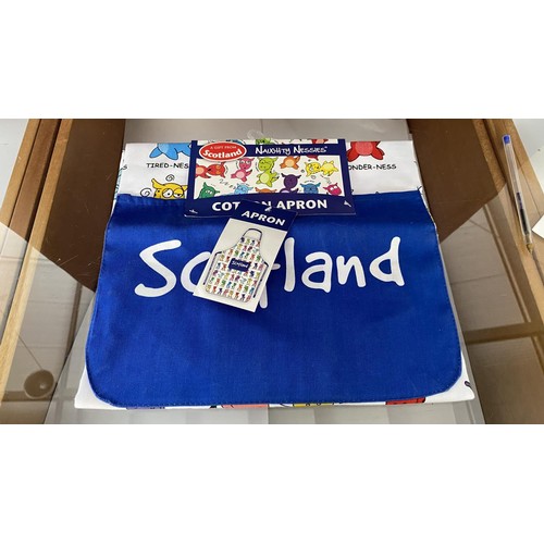 25 - Gift from Scotland 100% Cotton Apron (Unused)