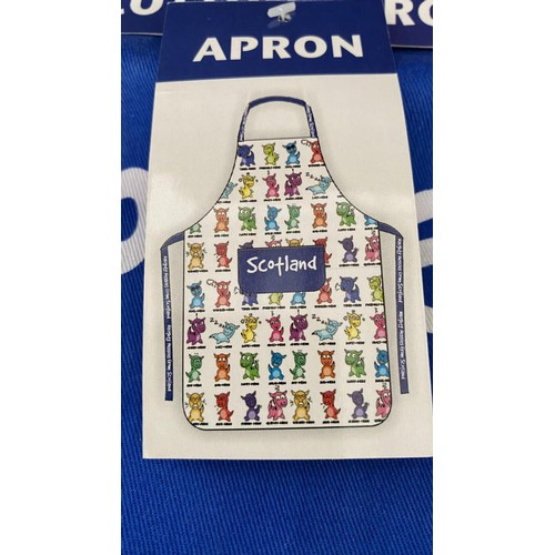 25 - Gift from Scotland 100% Cotton Apron (Unused)