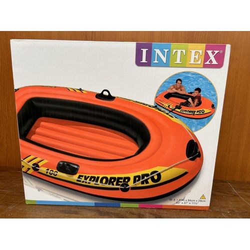 81 - Intex Explorer Pro 100 Inflatable Boat