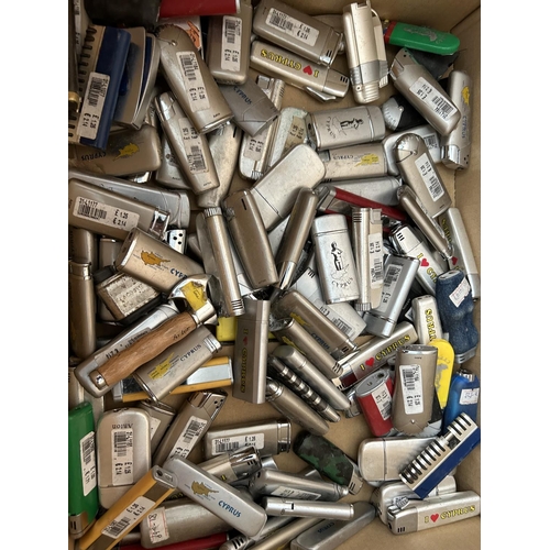 122 - Collection of 120 Cigarette Lighters