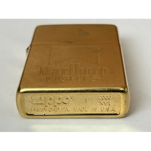 51 - Zippo 2000 Collectible Marlboro Lighter