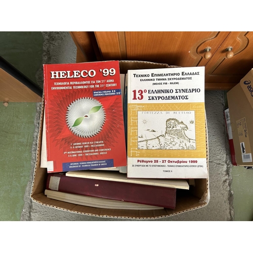 627 - Big Carton Box with Large Qty of Technical Books