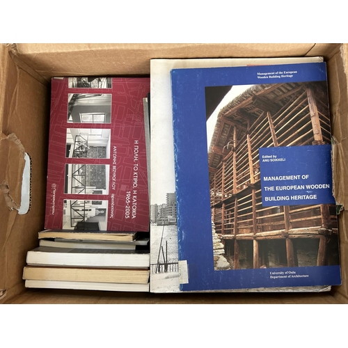 628 - Big Carton Box with Large Qty of Architectural Books