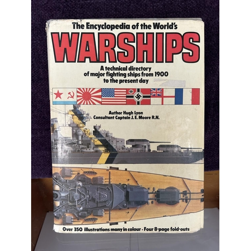 642 - War Ships Encyclopedia with Over 350 Illustrations, 1978 Edition