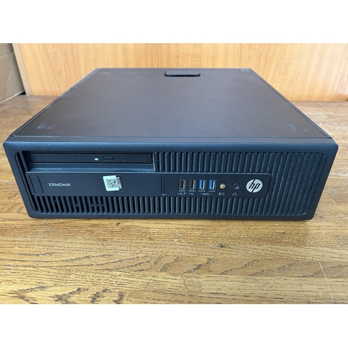 107 - HP Elite Desk 705 G3 SFF CPU Desktop Computer (A/F - Hard Disk Removed, Untested) - Code AM6727X