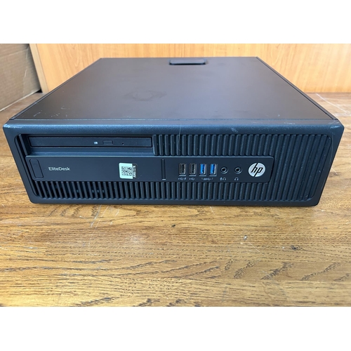 108 - HP Elite Desk 705 G3 SFF CPU Desktop Computer (A/F - Hard Disk Removed, Untested) - Code AM6727K