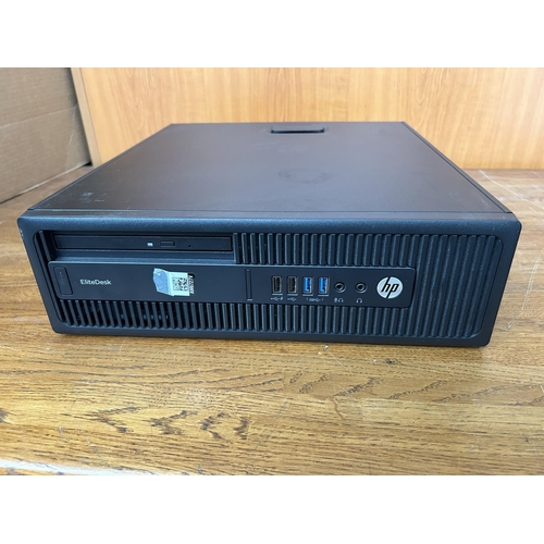 109 - HP Elite Desk 705 G3 SFF CPU Desktop Computer (A/F - Hard Disk Removed, Untested) - Code AM6727V