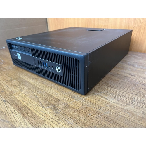 109 - HP Elite Desk 705 G3 SFF CPU Desktop Computer (A/F - Hard Disk Removed, Untested) - Code AM6727V