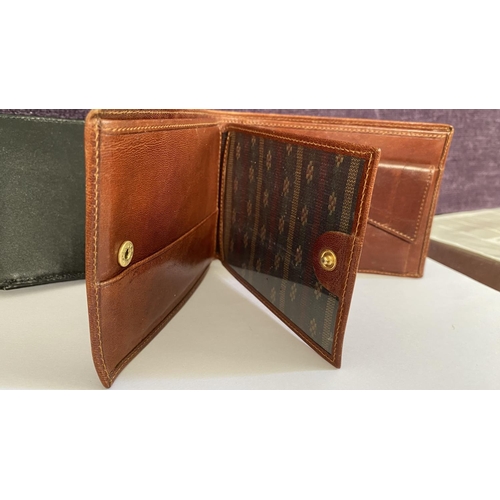 120 - x3 Leather Wallets/Purses