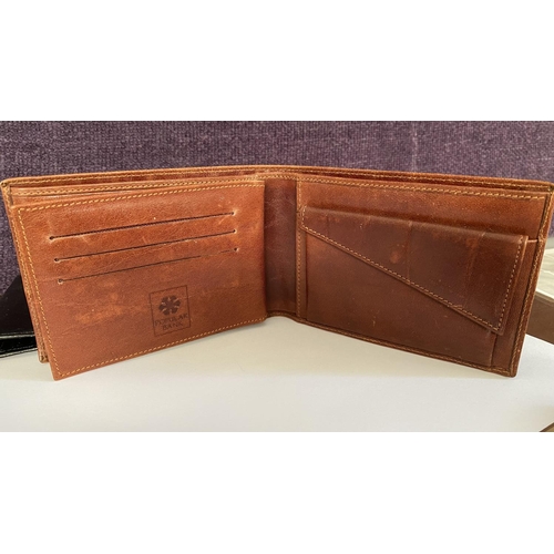 120 - x3 Leather Wallets/Purses