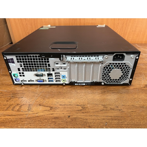 17 - HP Elite Desk 705 G2 SFF CPU Desktop Computer (A/F - Hard Disk Removed, Untested) - Code AM7119E