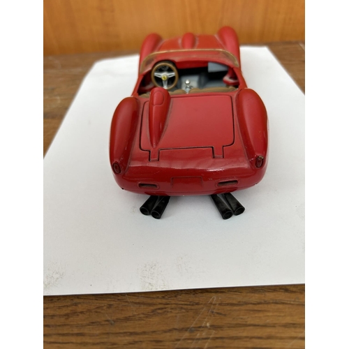 6 - 1998 Mattel Inc. Ferrari 250 Testa Rosso 1957 Model Car on Scale 1:18