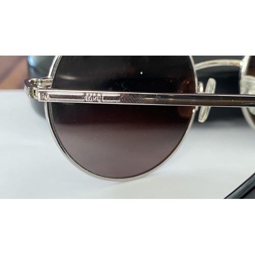 114 - Pair of Alexander McQueen Unisex Sunglasses (Unused)