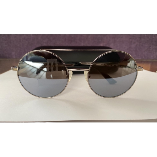 114 - Pair of Alexander McQueen Unisex Sunglasses (Unused)