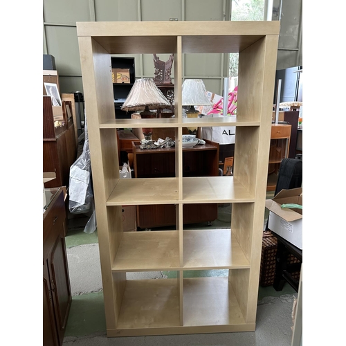 79A - Wooden 8-Compartment Shelve Bookcase (79 W. x 39 D. x 150cm H.)