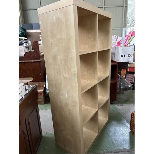 79A - Wooden 8-Compartment Shelve Bookcase (79 W. x 39 D. x 150cm H.)