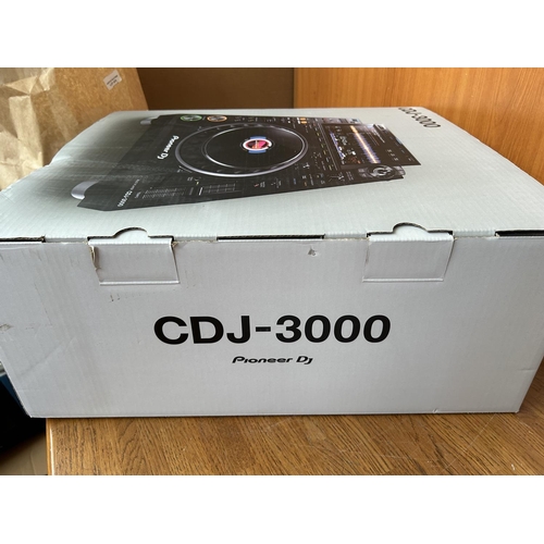 247 - Pioneer DJ CDJ-3000 Professional DJ Turntable (Unused) - Taken Back on 14/6/2024