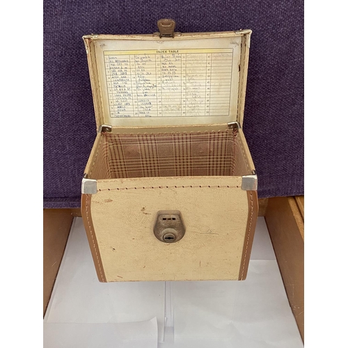 55 - Very Old Index Table Box (A/F)