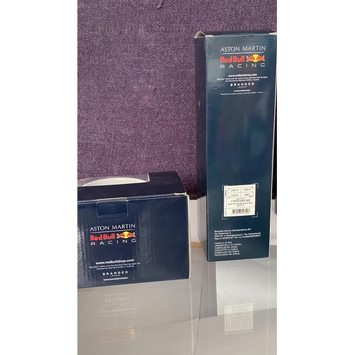 6 - Collectable Aston Martin Red Bull F1 Racing White Mug and Red Bull Stainless Steel Bottle (Unused, B... 