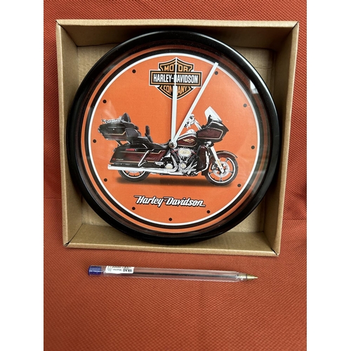 140 - Harley Davidson Wall Clock