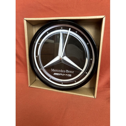 141 - Mercedes-Benz Wall Clock