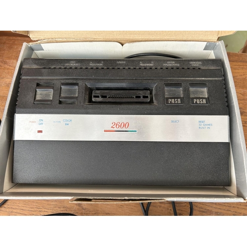 248 - Vintage Video Games Console with 2 Joy Sticks