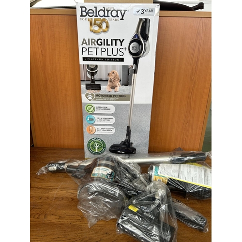 54 - Beldray Platinum Edition Airgility Vacuum Cleaner (Unused)