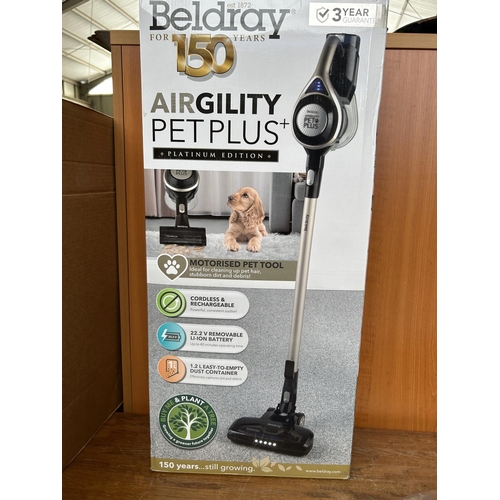 54 - Beldray Platinum Edition Airgility Vacuum Cleaner (Unused)