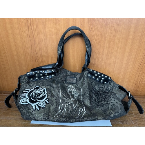 167 - Don-Ed Hardy Designs Ladies Handbag