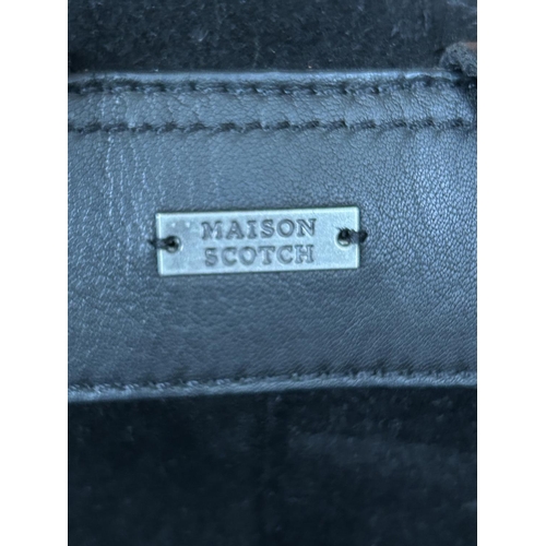 168 - Maison Scotch Ladies Black Backpack - Taken Back on 28/6/2024