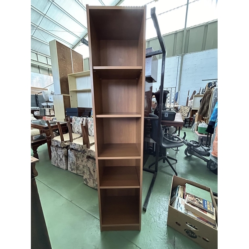 39 - Tall 5-Shelve Wooden Bookcase with Adjustable Shelves (39 W. x 32 D. x 180cm H.)