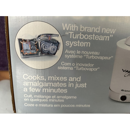 206 - Ariete Vapor Chef Turbo Steam Cooker in Box