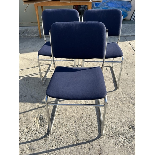 221 - x3 American Office Waiting Room Chairs