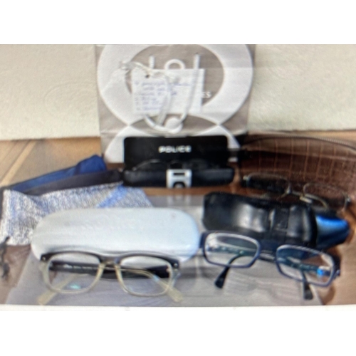 549 - x4 Pairs of Prescription Glasses with Cases