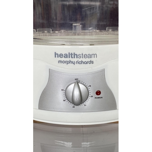 219 - Morphy Richards Health Steamer (Working when Lotted)