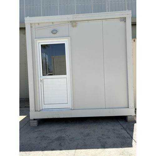 14 - Prefabricated Booth/Guard's Room/External Office/Storage Made of Metal Frame with Galvanized Materia... 