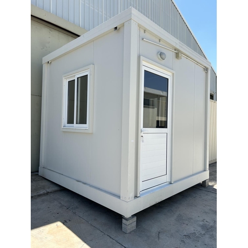 14 - Prefabricated Booth/Guard's Room/External Office/Storage Made of Metal Frame with Galvanized Materia... 