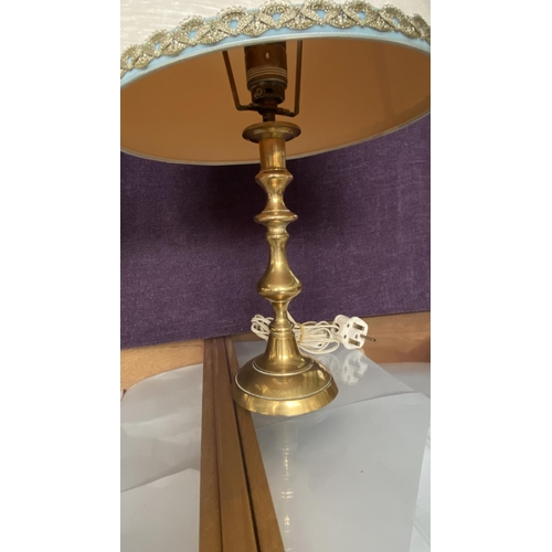 23 - x2 Art Deco Brass Table/Nightstand Lamps