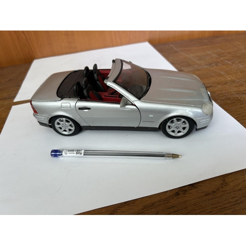 230 - Maisto Diecast Mercedes SLK230 Cabriolet Model Car in Scale 1:18 - Taken Back on 14/6/2024