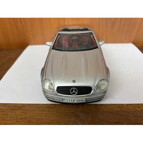 230 - Maisto Diecast Mercedes SLK230 Cabriolet Model Car in Scale 1:18 - Taken Back on 14/6/2024