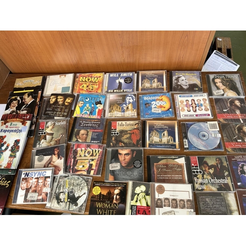 239 - Large Collection of Greek and Other CDs Together with Greek Movie DVDs